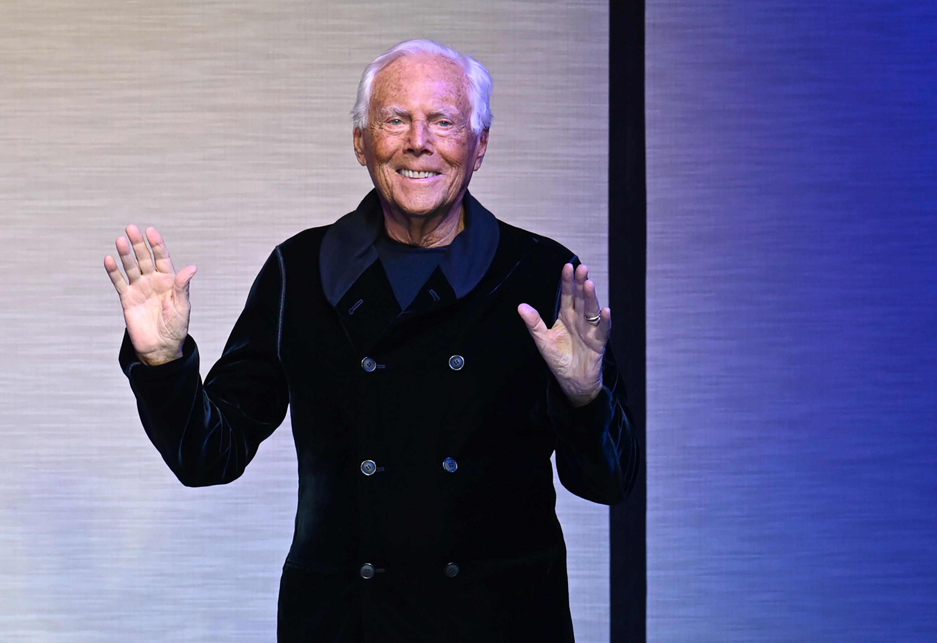 Farewell to Armani, President Buonfiglio’s tribute: “You were the gold medal of elegance”