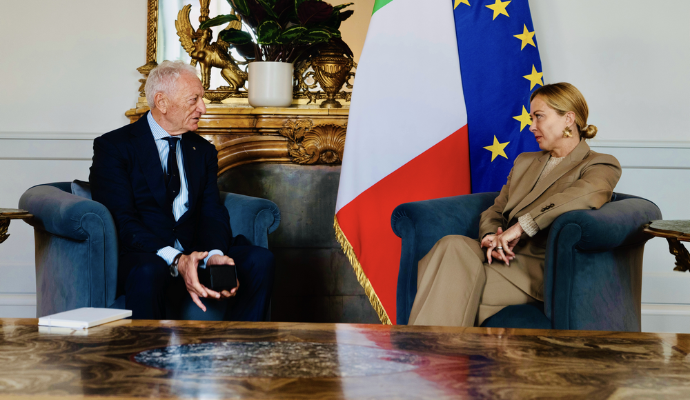 President Buonfiglio received by Prime Minister Meloni. President of the Council invited to the 2025 Collari d'Oro ceremony