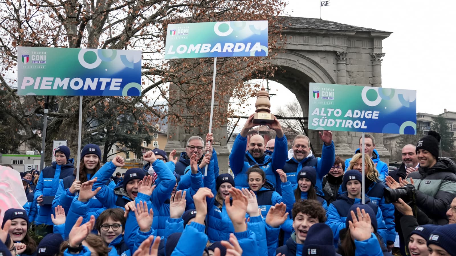 Trofeo CONI Winter 2025: Lombardy wins and scores a double after its summer triumph. Pellegrino: “You're lucky, I would have liked to compete too”