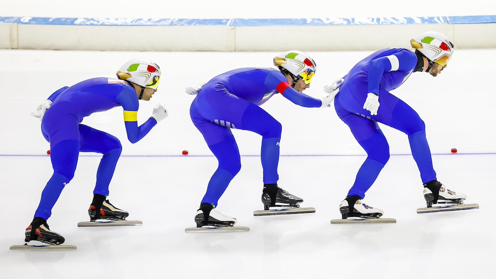  Hamar: azzurri secondi nell’inseguimento a squadre di Coppa del Mondo, Giovannini sul podio della mass start 