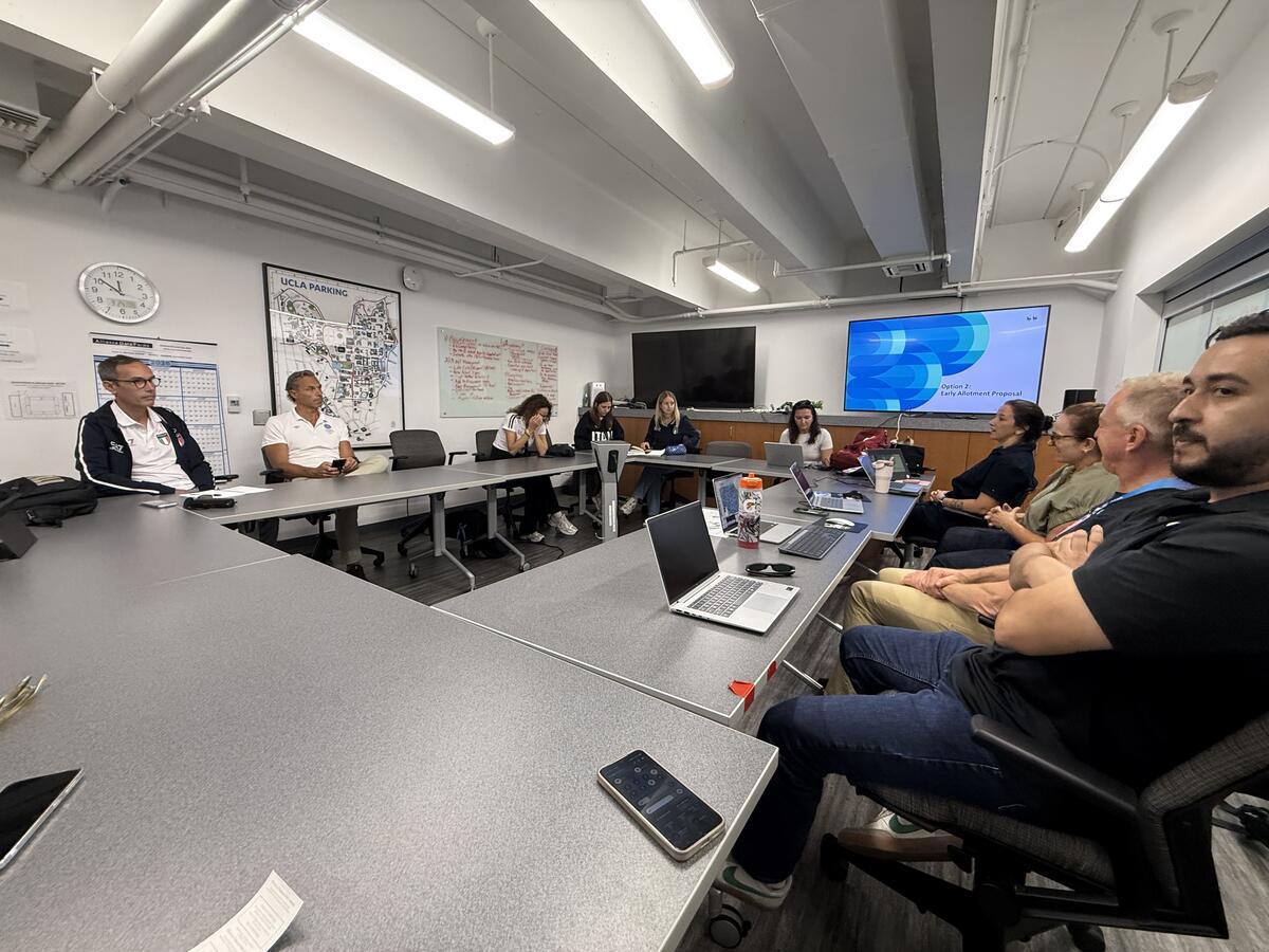 Mornati leads delegation to Los Angeles ahead of the 2028 Games