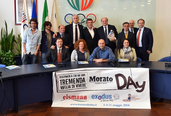 CONI: Presentation of the "Great Zest for Life Day" organised by the Don Mazzi Youth Centres