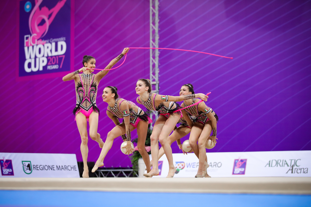 Coppa del Mondo, Farfalle seconde a Baku nel concorso generale