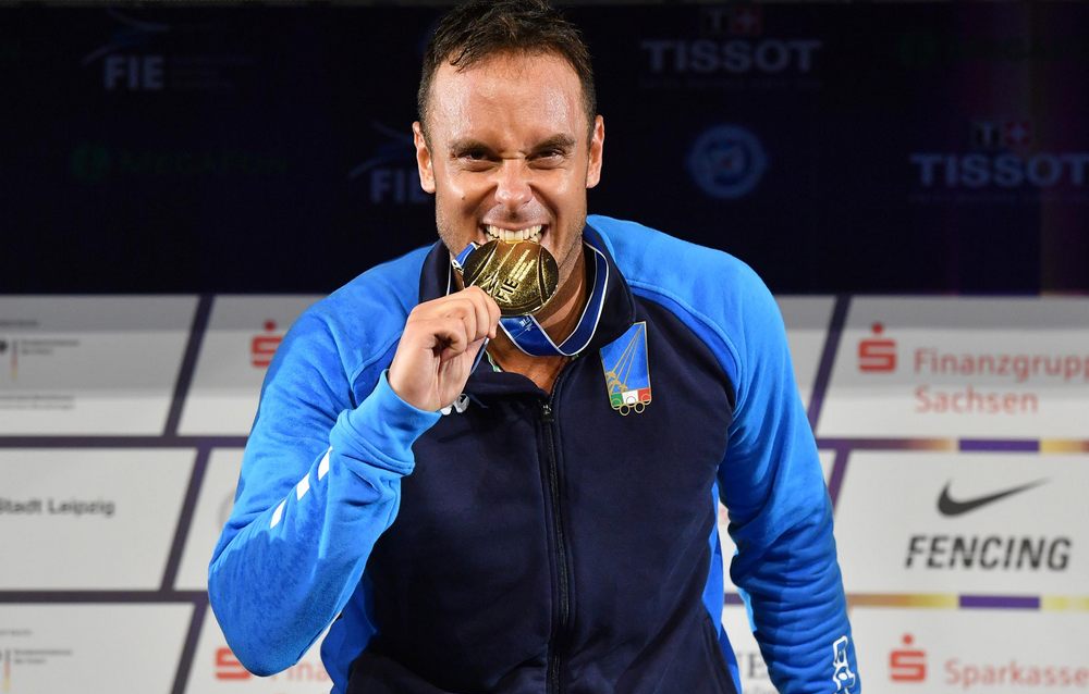 Mondiali di Lipsia, 1° oro azzurro: Paolo Pizzo trionfa nella spada. Irene Vecchi bronzo nella sciabola