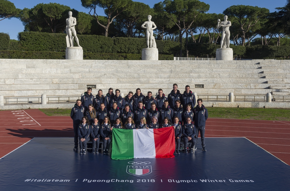 Giorgio Armani dresses the Italian Team for the Winter Olympic Games in PyeongChang2018