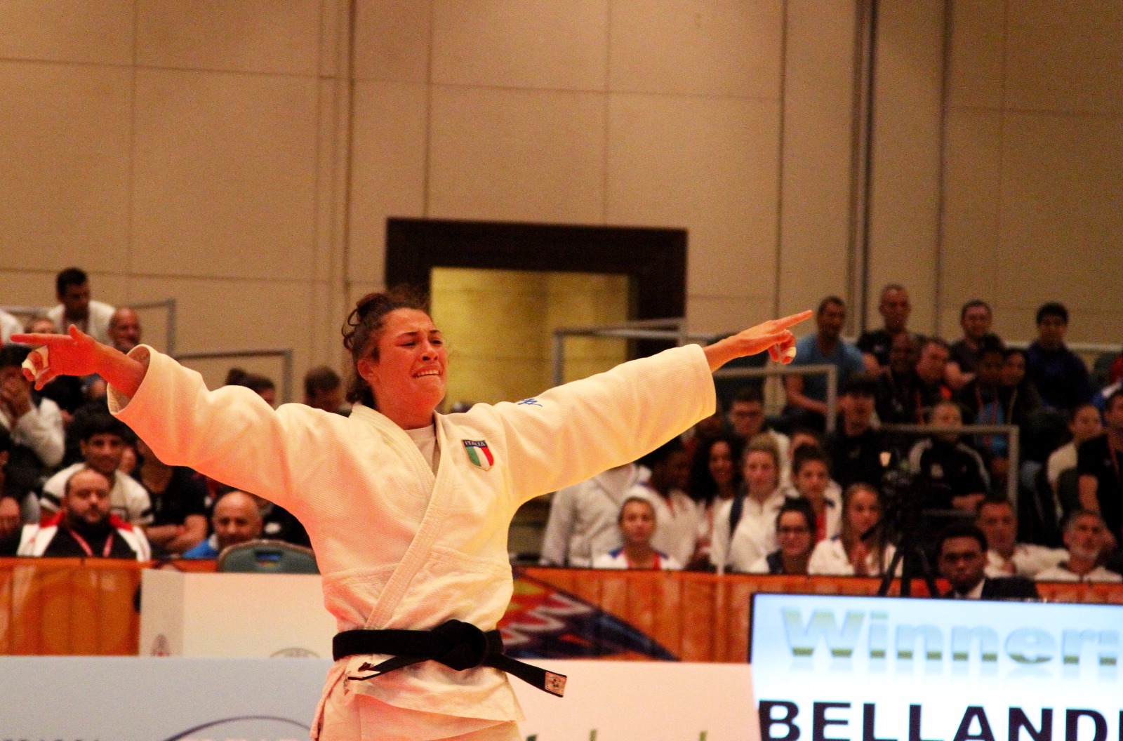 Grand Prix di Tbilisi, Alice Bellandi terza nei -70 kg