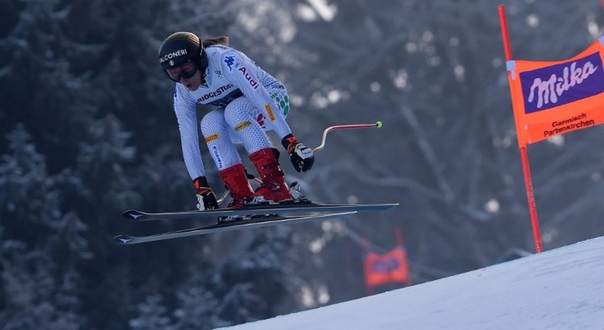 Coppa del Mondo: bentornata Sofia Goggia, seconda a Garmisch nel SuperG. Brignone sfiora il podio
