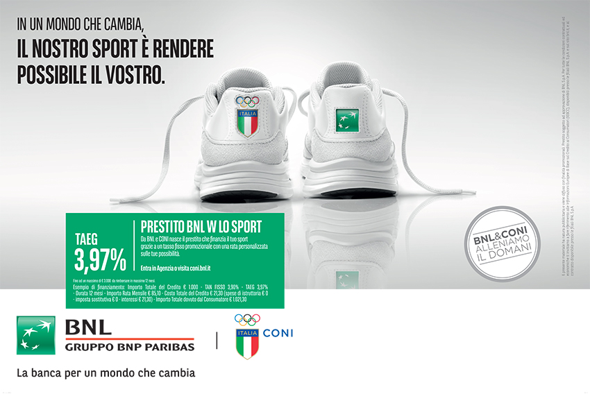 "Hurray for Sport", BNL and CONI support the practice of sport
