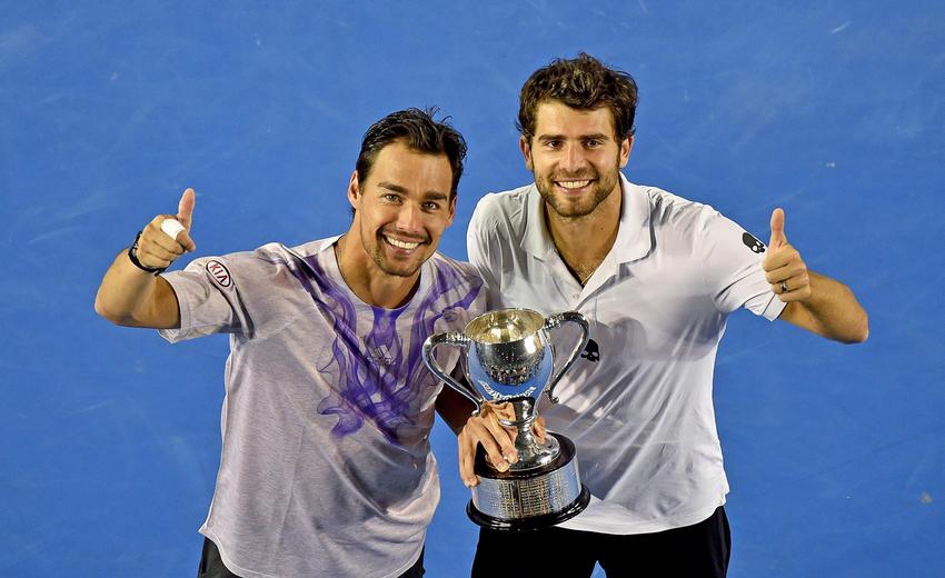 Storico: Bolelli e Fognini trionfano all'Australian Open