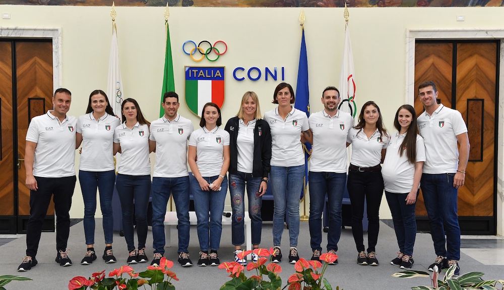 Gli atleti italiani al CONI per il Forum "Stronger Together". Malagò: "nostro sistema unico al mondo"