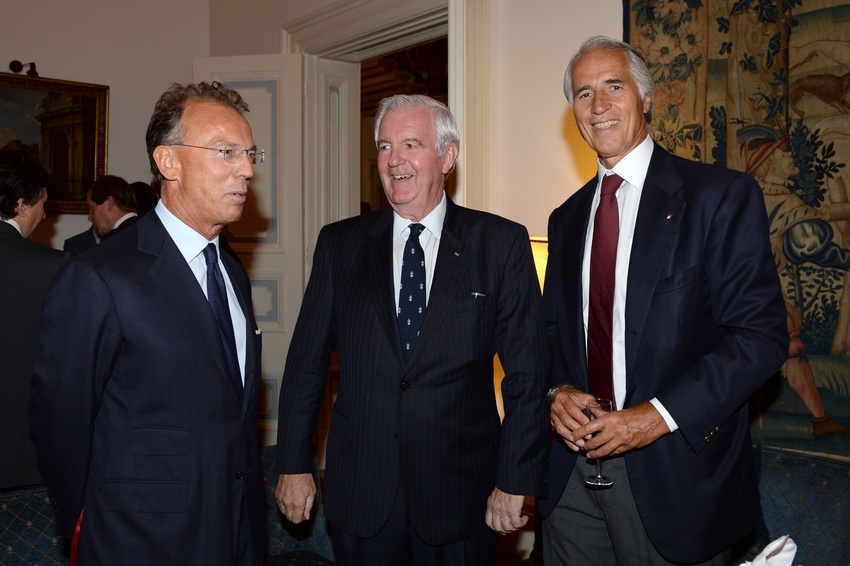Malagò and Chimenti in London: the Italian candidature for the Ryder Cup 2022 now formalised