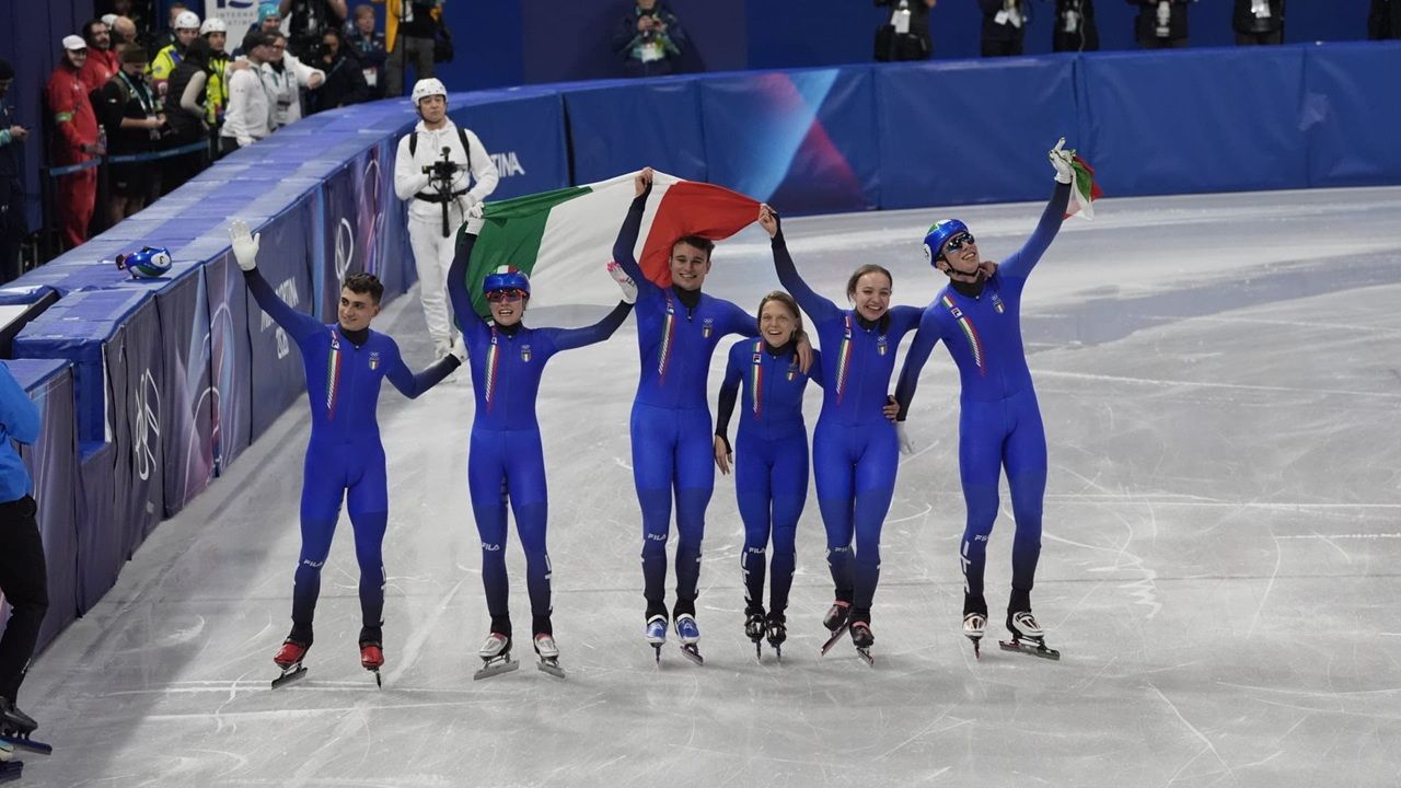 Historic gold for Italy’s mixed relay: 10th medal for the Italia Team at Milano Cortina