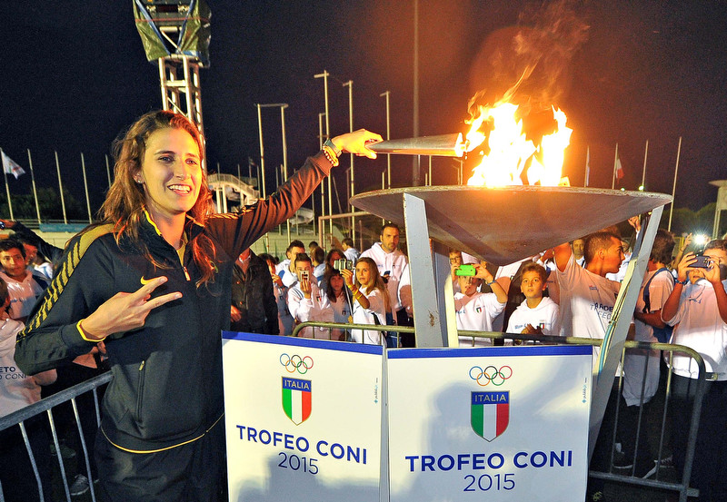 Trofeo CONI al via a Lignano Sabbiadoro: Alessia Trost accende il tripode. Malagò: scommessa vinta