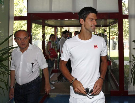 CONI: Djokovic, visite mediche all'Istituto di Medicina dello Sport
