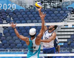 Beach Volley Lupo Nicolai Foto Luca Pagliaricci GMT TOK02002 copia