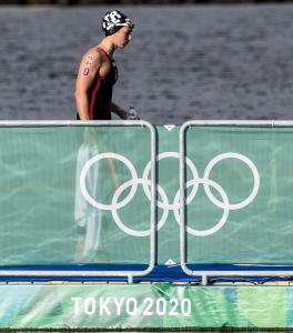 Nuoto 10km Donne Bruni foto Luca Pagliaricci GMT ABI_5836