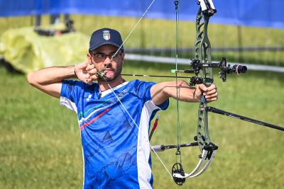 Arco compound d'Argento con Marco Bruno 