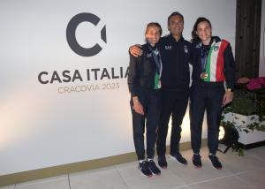 CASA ITALIA Nuoto Sincronizzato Tiro Arco Arrampicata Sportiva Padel LPA04432 Ph Luca Pagliaricci CONI