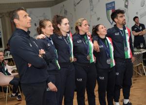 CASA ITALIA Nuoto Sincronizzato Tiro Arco Arrampicata Sportiva Padel LPA04464 Ph Luca Pagliaricci CONI