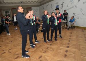 CASA ITALIA Nuoto Sincronizzato Tiro Arco Arrampicata Sportiva Padel LPA04465 Ph Luca Pagliaricci CONI