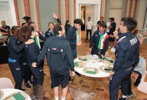 CASA ITALIA Nuoto Sincronizzato Tiro Arco Arrampicata Sportiva Padel LPA04471 Ph Luca Pagliaricci CONI