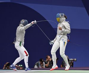 scherma sciabola femminile a squadre ph augusto bizzi agu