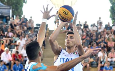 Azzurri del basket 3x3 d'argento. Che lotta con i francesi!