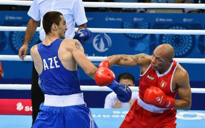 Baku 2015 - Pugilato: Valentino Manfredonia medaglia d'argento 