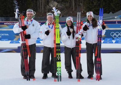 Biathlon: silver for Italy in the mixed relay in Anterselva