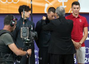 Badminton Toti Caponio BRONZO foto Luca Pagliaricci ORA05636 copia 