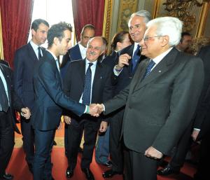 CONI Mattarella Foto Simone Ferraro - GMT 082