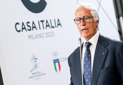 Casa Italia ai Dazi di Milano ospita la Giunta Nazionale. Premiati Bertelli e Luna Rossa