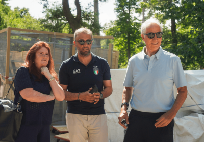 Casa Italia in preparation: Ambassador D'Alessandro visits the CONI hospitality house