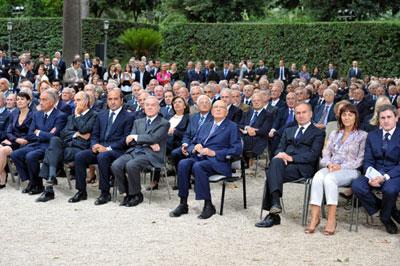 Celebrazioni di Roma  1960 Olimpionici e Paralimpici ricevuti dal Presidente Napolitano. Una targa in ricordo dellimpresa di Bilkila