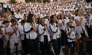 1004 trofeo coni  cerimonia apertura ph bizzi agu