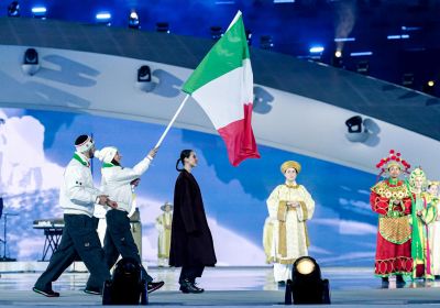 Cerimonia di chiusura: Vittozzi e Ghiotto portabandiera di una squadra da record