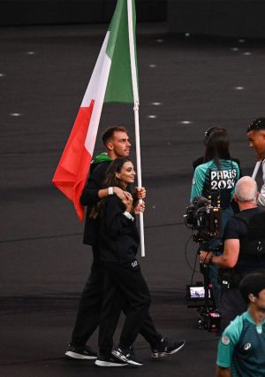 cerimonia chiusura fiamingo paltrinieri ph bizzi  agu