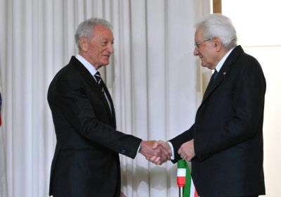 The President of the Republic Sergio Mattarella inaugurates Casa Italia in Milan