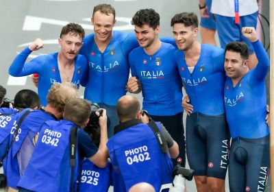 Cycling track, bronze for the poker: Italy on the team pursuit podium