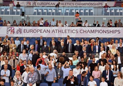 Europei: tris di medaglie, l'atletica azzurra brilla davanti a Mattarella