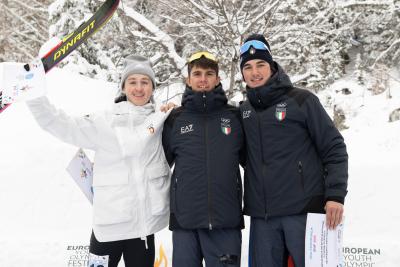 EYOF 2023: altra giornata di medaglie per gli azzurrini dell'Italia Team