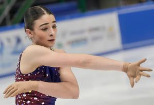 EYOF FVG Pezzetta Anna Pattinaggio figura foto Simone Ferraro SFA00042