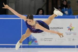 EYOF FVG Pezzetta Anna Pattinaggio figura foto Simone Ferraro SFA00082