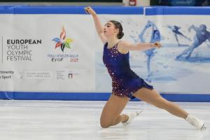 EYOF FVG Pezzetta Anna Pattinaggio figura foto Simone Ferraro SFA00258