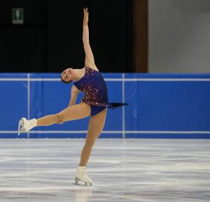 EYOF FVG Pezzetta Anna Pattinaggio figura foto Simone Ferraro SFA00318