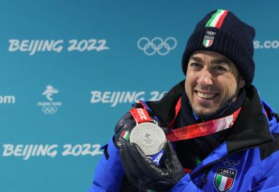 Federico Pellegrino silver medal sprint