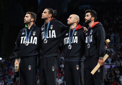Fencing: silver medal for the Italian men's foil team