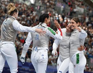 scherma fioretto femminile a squadre agu