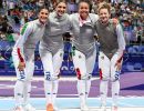 scherma fioretto femminile a squadre agu