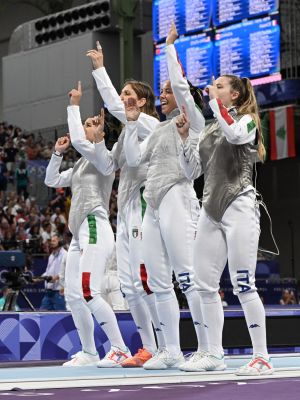 scherma fioretto femminile a squadre ph augusto bizzi agu